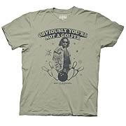 Big Lebowski Obviously You're Not a Golfer T-Shirt